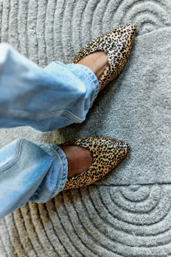 Outlet Maison Guillemette BALLERINES ANNA EFFET LEOPARD - LES EMBLEMATIQUES