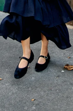 Best Sale Maison Guillemette BALLERINES BILLIE NOIRES