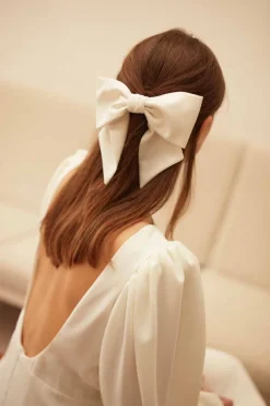 Fashion Maison Guillemette BARRETTE MILANO IVOIRE - COLLECTION BLANCHE