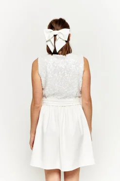 Fashion Maison Guillemette BARRETTE MILANO IVOIRE - COLLECTION BLANCHE