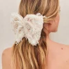 New Maison Guillemette BARRETTE NOEUD TINA - COLLECTION BLANCHE