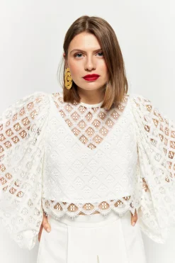 New Maison Guillemette BLOUSE FLORIE - COLLECTION BLANCHE