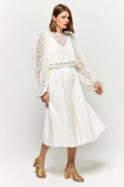 New Maison Guillemette BLOUSE FLORIE - COLLECTION BLANCHE