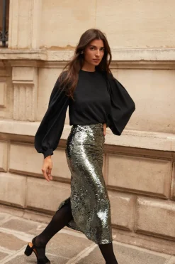 Online Maison Guillemette BLOUSE GEORGES NOIRE