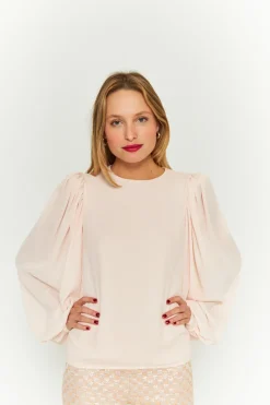 Cheap Maison Guillemette BLOUSE GEORGES ROSE PALE