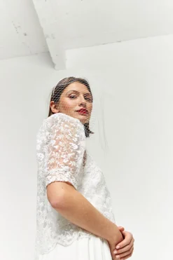 Flash Sale Maison Guillemette BLOUSE ÉGLANTINE - COLLECTION BLANCHE