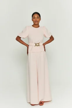 Online Maison Guillemette BLOUSE JEANNE ROSE PALE