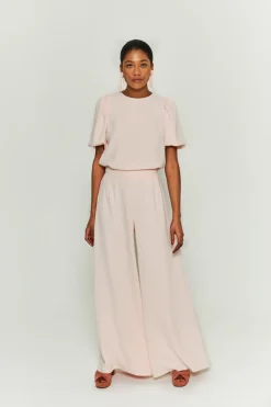 Online Maison Guillemette BLOUSE JEANNE ROSE PALE