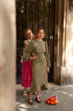 Cheap Maison Guillemette BLOUSE JERSEY OR