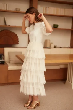 New Maison Guillemette BLOUSE LISE - COLLECTION BLANCHE