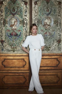 New Maison Guillemette BLOUSE LISE - COLLECTION BLANCHE