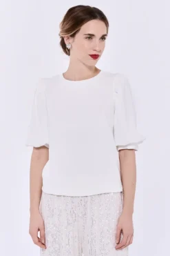 New Maison Guillemette BLOUSE LISE - COLLECTION BLANCHE