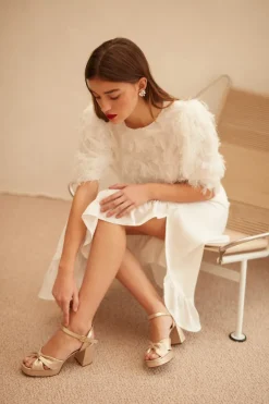 Sale Maison Guillemette BLOUSE PLUMES - COLLECTION BLANCHE - LES EMBLEMATIQUES