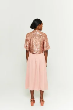 Best Maison Guillemette BLOUSE SWING BOIS DE ROSE