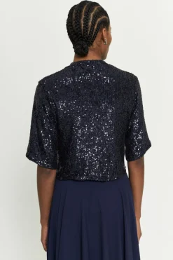 Flash Sale Maison Guillemette BLOUSE SWING MARINE - LES EMBLEMATIQUES