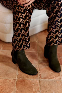 Shop Maison Guillemette BOTTINES HENRIETTE KAKI