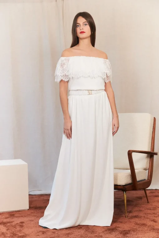 New Maison Guillemette CEINTURE BAHIA - COLLECTION BLANCHE