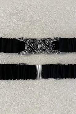 Sale Maison Guillemette CEINTURE GINGER NOIRE