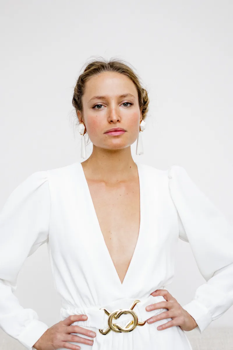 Sale Maison Guillemette CEINTURE PALOMA - COLLECTION BLANCHE