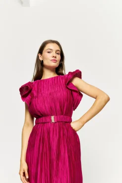 Sale Maison Guillemette CEINTURE PENELOPE FUCHSIA