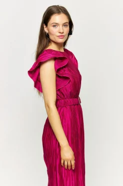 Sale Maison Guillemette CEINTURE PENELOPE FUCHSIA