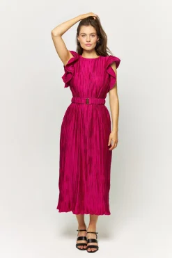 Sale Maison Guillemette CEINTURE PENELOPE FUCHSIA