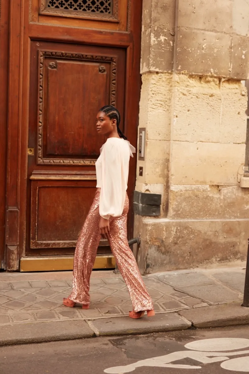 Store Maison Guillemette EPAULETTES SWAN ROSE PALE