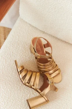 Sale Maison Guillemette ESCARPINS PINA OR