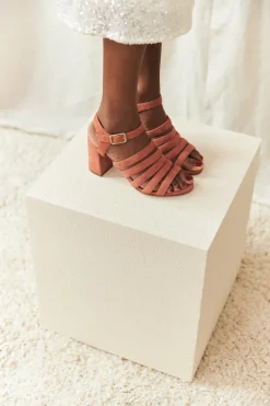 New Maison Guillemette ESCARPINS PINA ROSE BLUSH - LES EMBLEMATIQUES