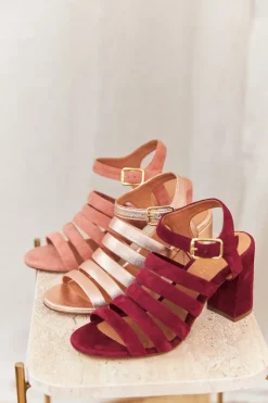 Discount Maison Guillemette ESCARPINS PINA ROSE OPERA