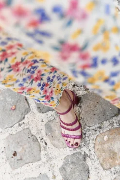 Hot Maison Guillemette ESCARPINS TEA ROSE COUTURE IRISE