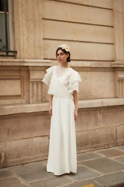 Fashion Maison Guillemette JUPE FÉLICIE - COLLECTION BLANCHE