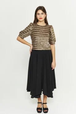 Sale Maison Guillemette JUPE GEORGES NOIRE