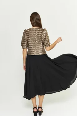 Sale Maison Guillemette JUPE GEORGES NOIRE