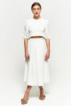 Sale Maison Guillemette JUPE GEORGIA - COLLECTION BLANCHE