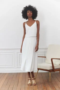 Sale Maison Guillemette JUPE GEORGIA - COLLECTION BLANCHE