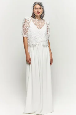 Store Maison Guillemette JUPE LONGUE PIA - COLLECTION BLANCHE