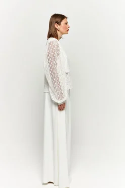 Store Maison Guillemette JUPE LONGUE PIA - COLLECTION BLANCHE