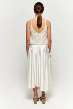 Best Sale Maison Guillemette JUPE SOFIA - COLLECTION BLANCHE