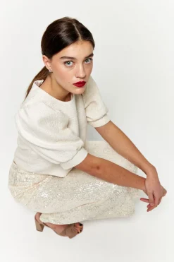 Hot Maison Guillemette JUPE SWING LONGUE - COLLECTION BLANCHE