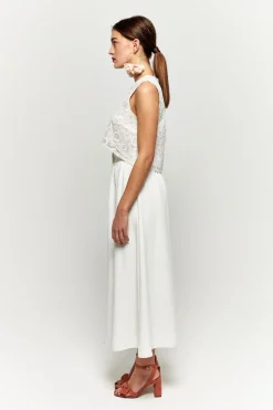 Outlet Maison Guillemette JUPE ZELIE - COLLECTION BLANCHE