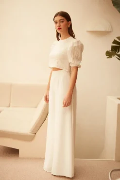 Best Maison Guillemette PANTALON AUGUSTE - COLLECTION BLANCHE - LES EMBLEMATIQUES