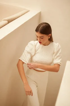 Best Maison Guillemette PANTALON AUGUSTE - COLLECTION BLANCHE - LES EMBLEMATIQUES