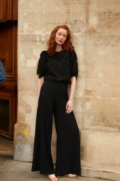 Cheap Maison Guillemette PANTALON GUSTAVE MARINE - LES EMBLEMATIQUES