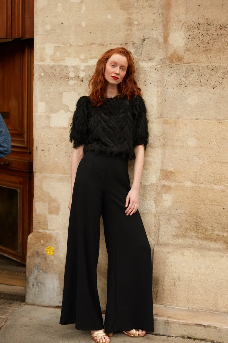 Cheap Maison Guillemette PANTALON GUSTAVE MARINE - LES EMBLEMATIQUES