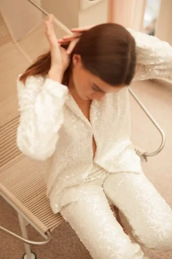 Best Maison Guillemette PANTALON SANTIAGO - COLLECTION BLANCHE