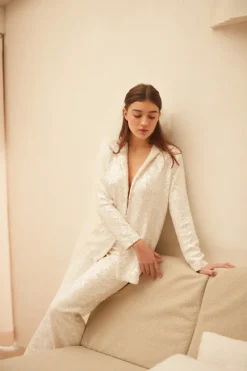 Best Maison Guillemette PANTALON SANTIAGO - COLLECTION BLANCHE