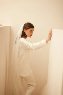 Best Maison Guillemette PANTALON SANTIAGO - COLLECTION BLANCHE