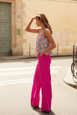 New Maison Guillemette PANTALON TARA ROSE PODIUM