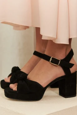 Clearance Maison Guillemette PLATEFORMES JACKIE NOIRES - LES EMBLEMATIQUES